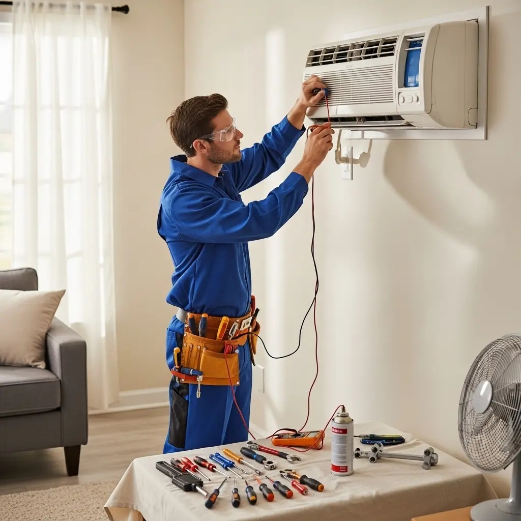 Kaynarca Eminçelik Eminçelik klima gaz dolumu ve bakım – Enerji verimliliği artırıldı. - Teknik servis örneği